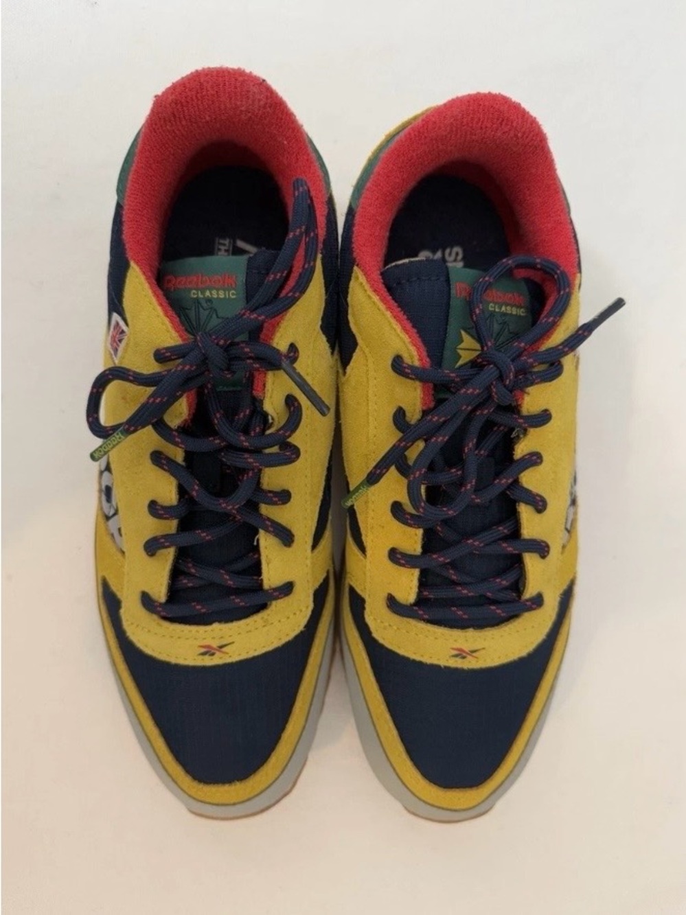 Reebok Ripple Icon Alter Icon Athletic Shoes Men’s Size 6 Leather Sneakers - Picture 8 of 14